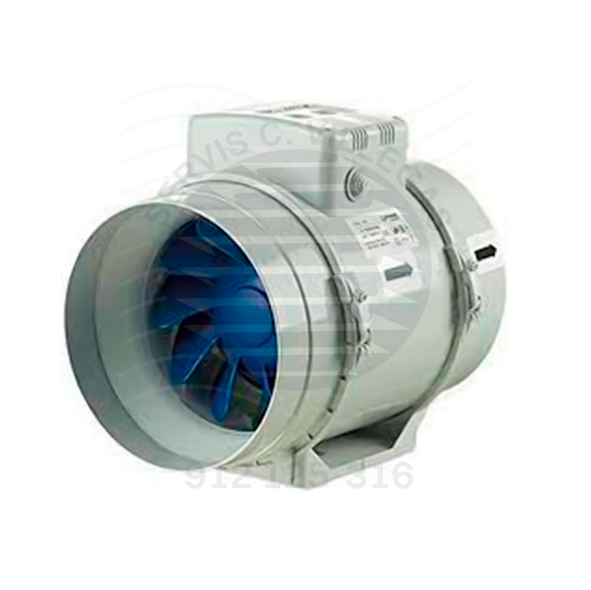 EXTRACTOR HELICOCENTRIFUGO TURBO - 250 DE 10