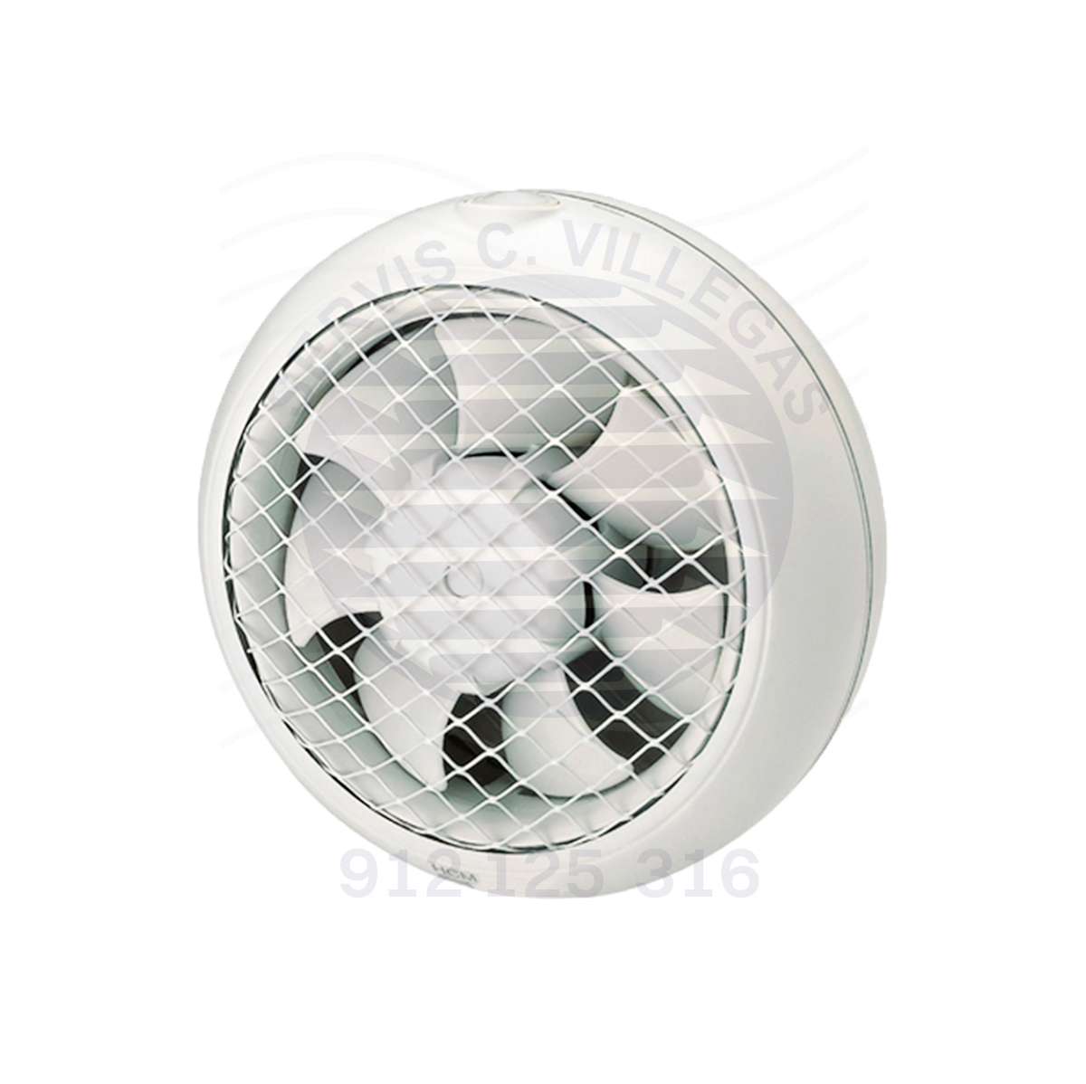 EXTRACTOR AXIAL RENOVADOR DE AIRE HCM - 150, 400 M3/H, S&P