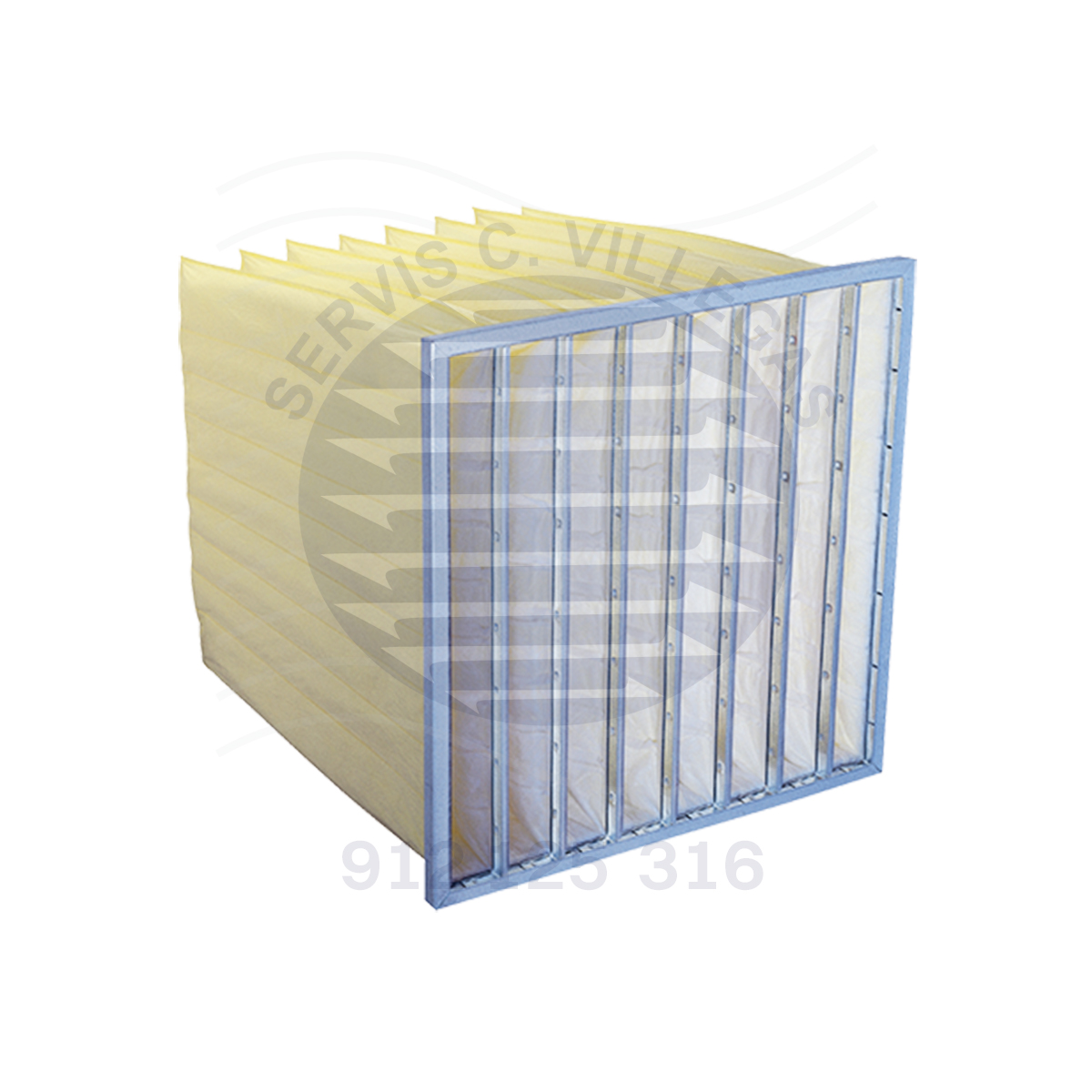 FILTRO DE AIRE TIPO BOLSA D/8