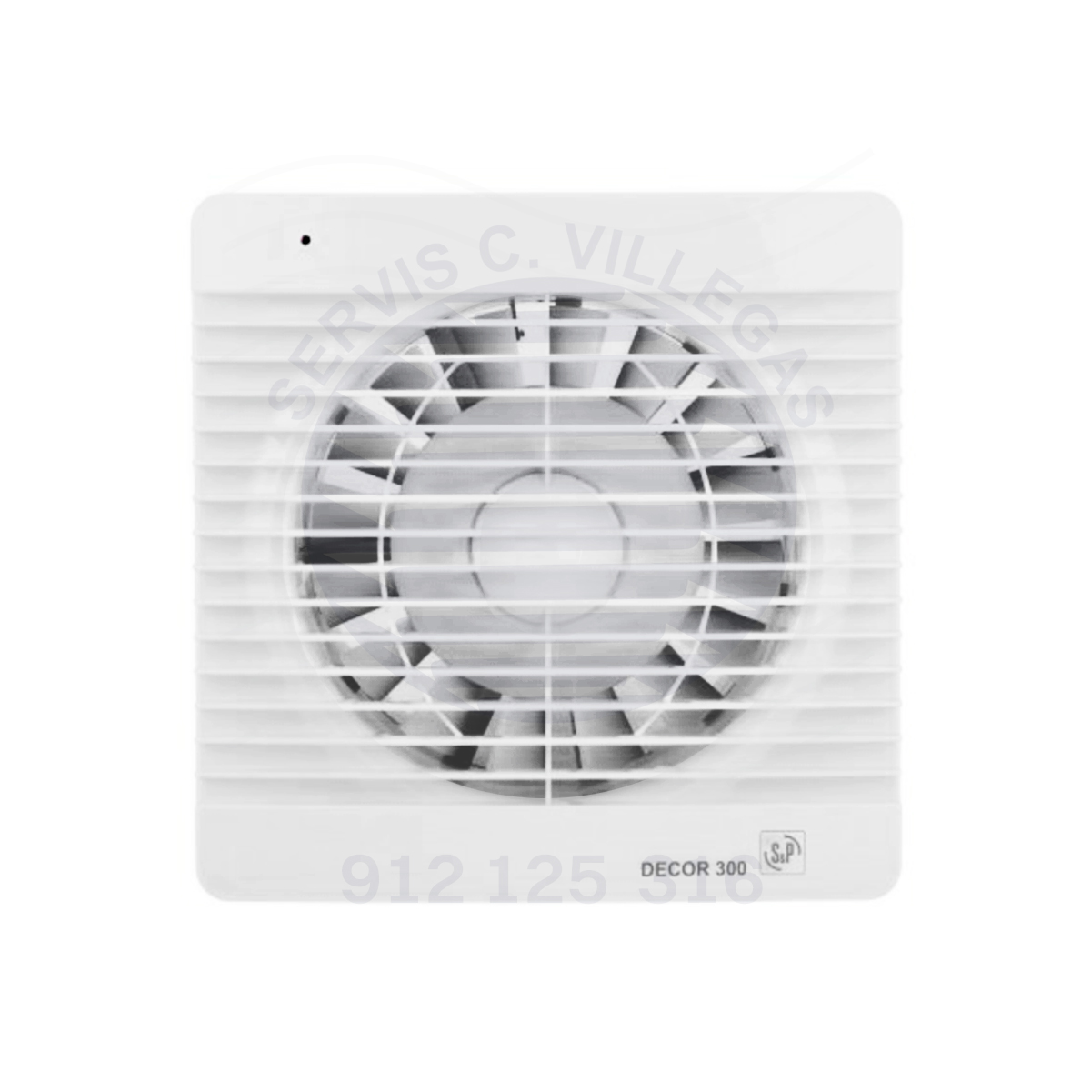 EXTRACTOR RENOVADOR DE AIRE DECOR - 300 SS.HH, 200M3/H, S&P