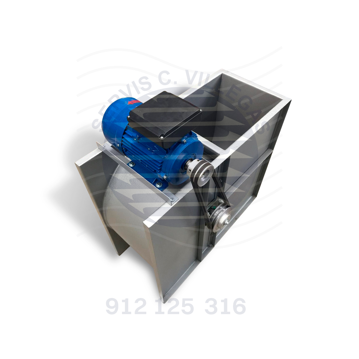 EXTRACTOR RENOVADOR DE AIRE INDUSTRIAL 3HP KRAFTMANN