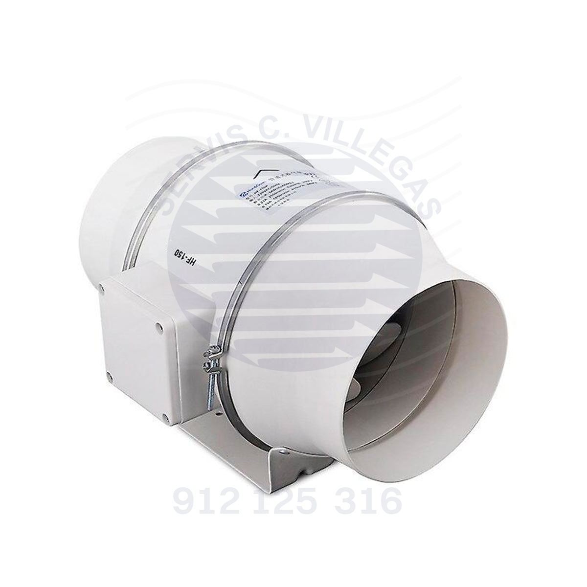 EXTRACTOR HELICOCENTRIFUGO HF - 150 DE 6